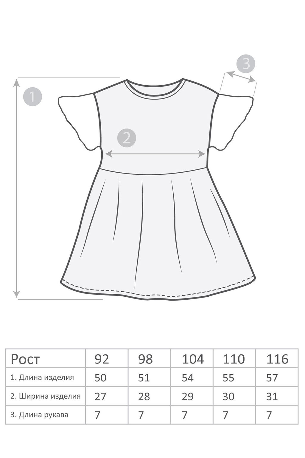 Платье для девочки летнее