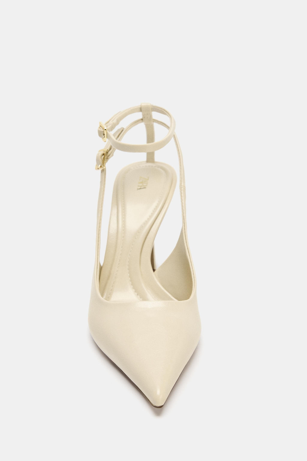 BUCKLE SLINGBACK SHOES - Zara фото 6
