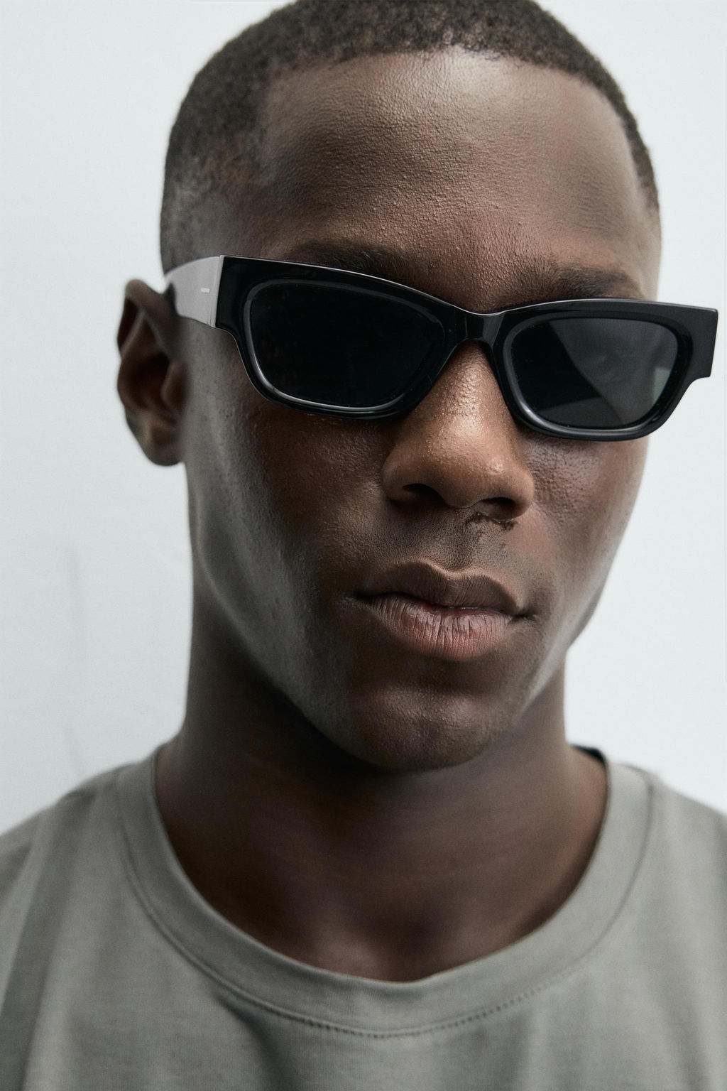 BASIC SLIM FIT T-SHIRT - Zara фото 5