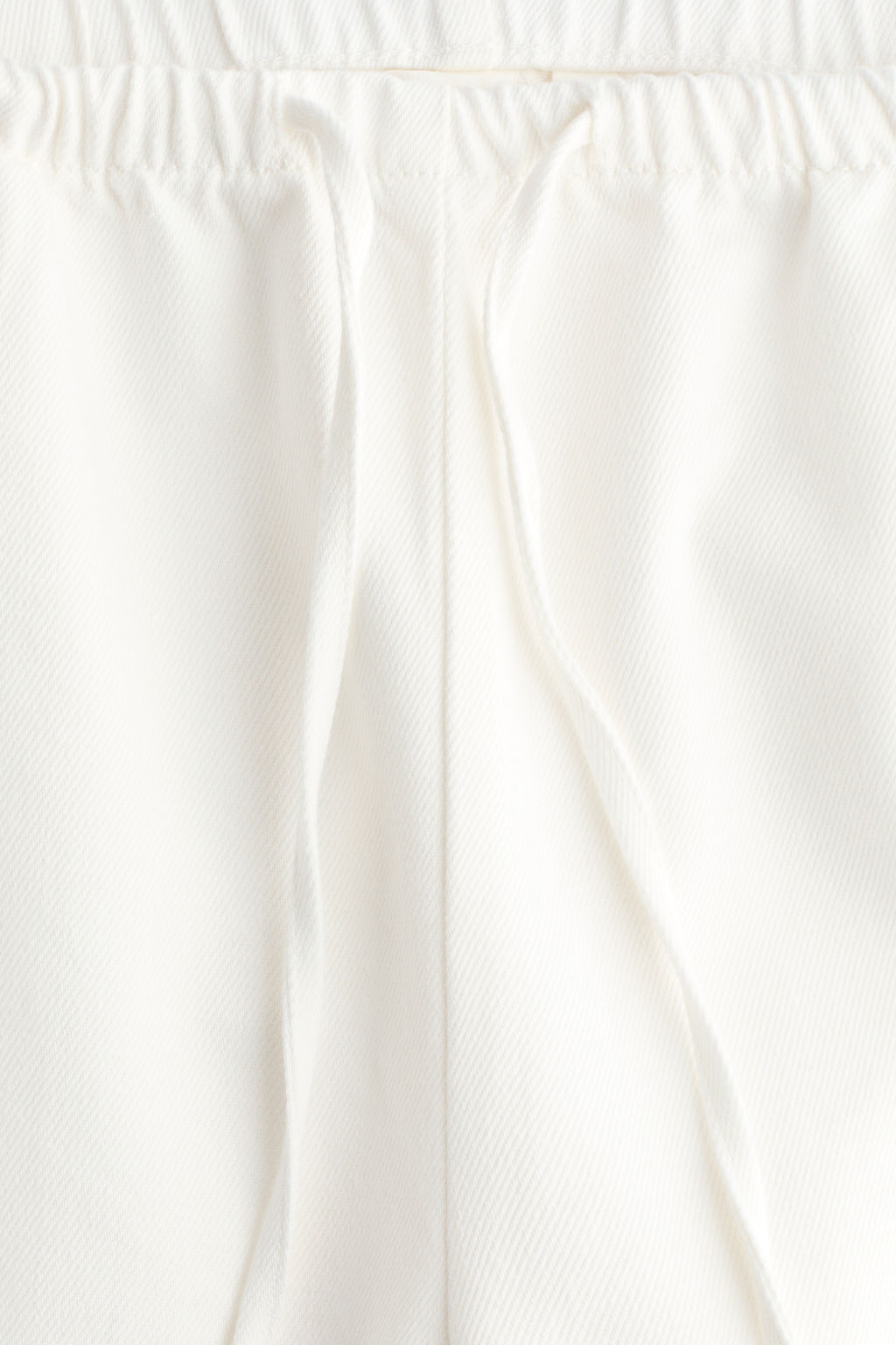 Pantal?n denim con cord?n de ajuste - H&m фото 10