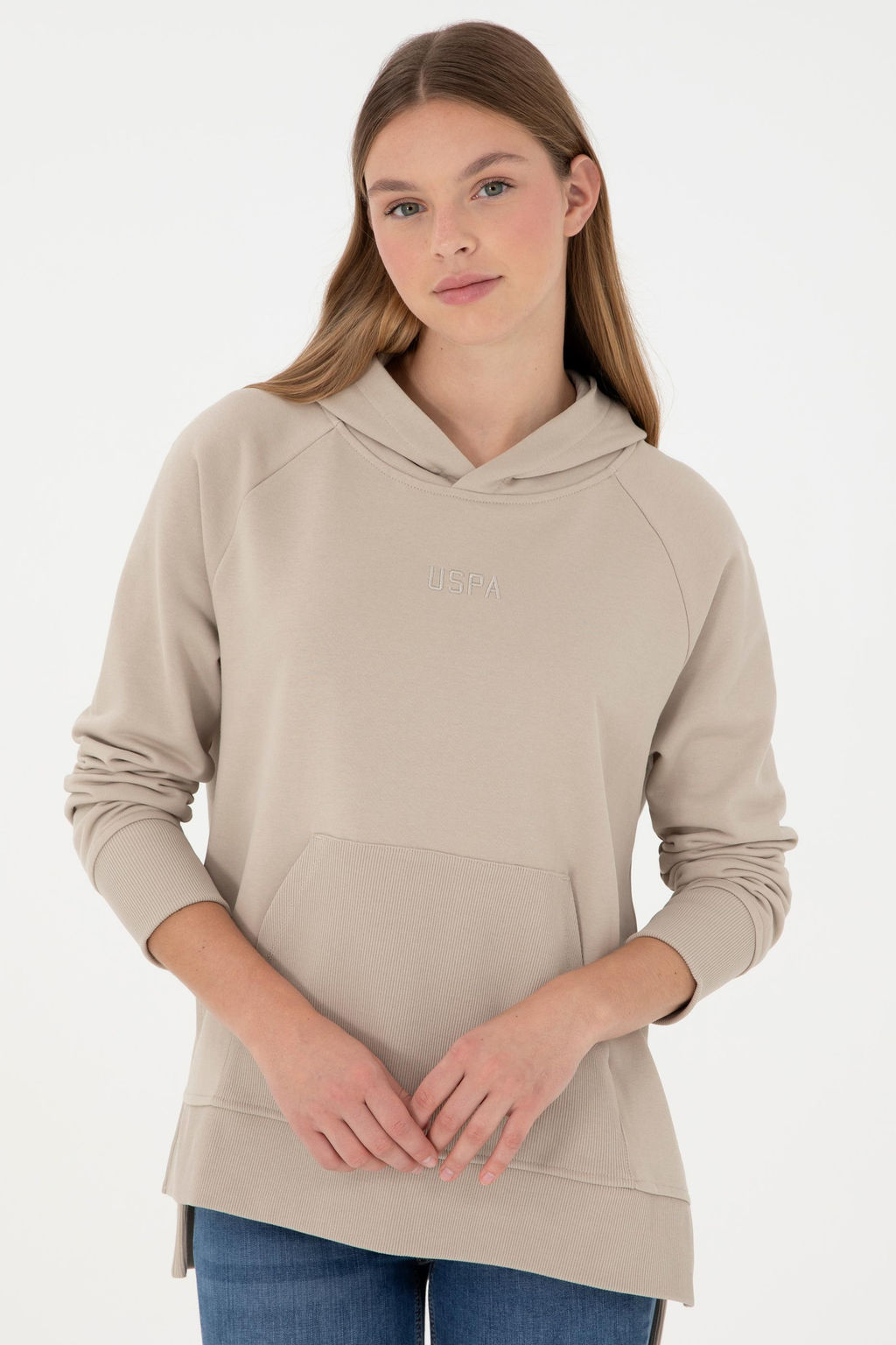 Женский свитшот с камнем Неожиданная скидка в корзине - U.s. polo assn фото 3