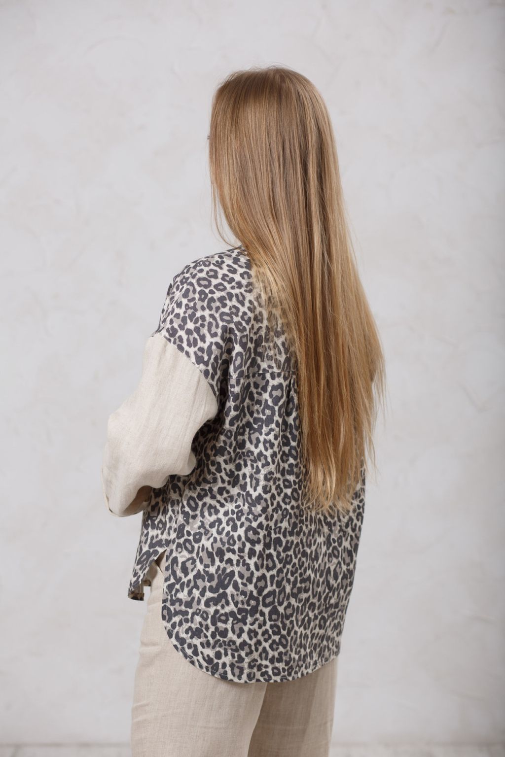 Рубашка льняная - Новый лен фото 2