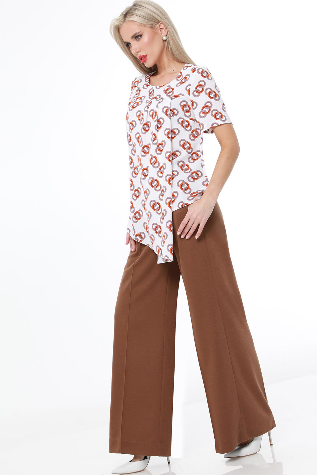 Блузка Вилена, принт - Dstrend фото 11