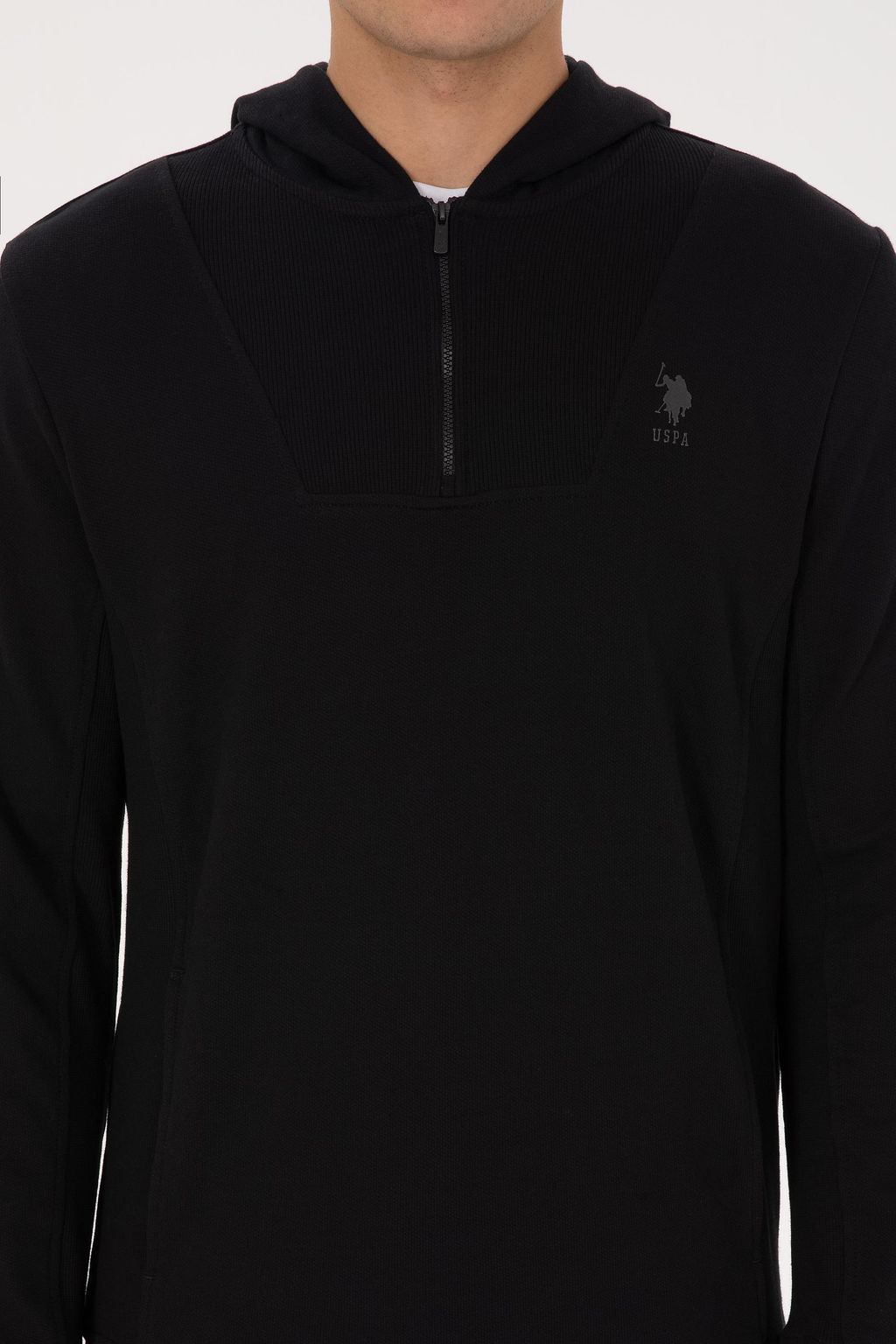 Erkek Siyah Sweatshirt - U.s. polo assn фото 6