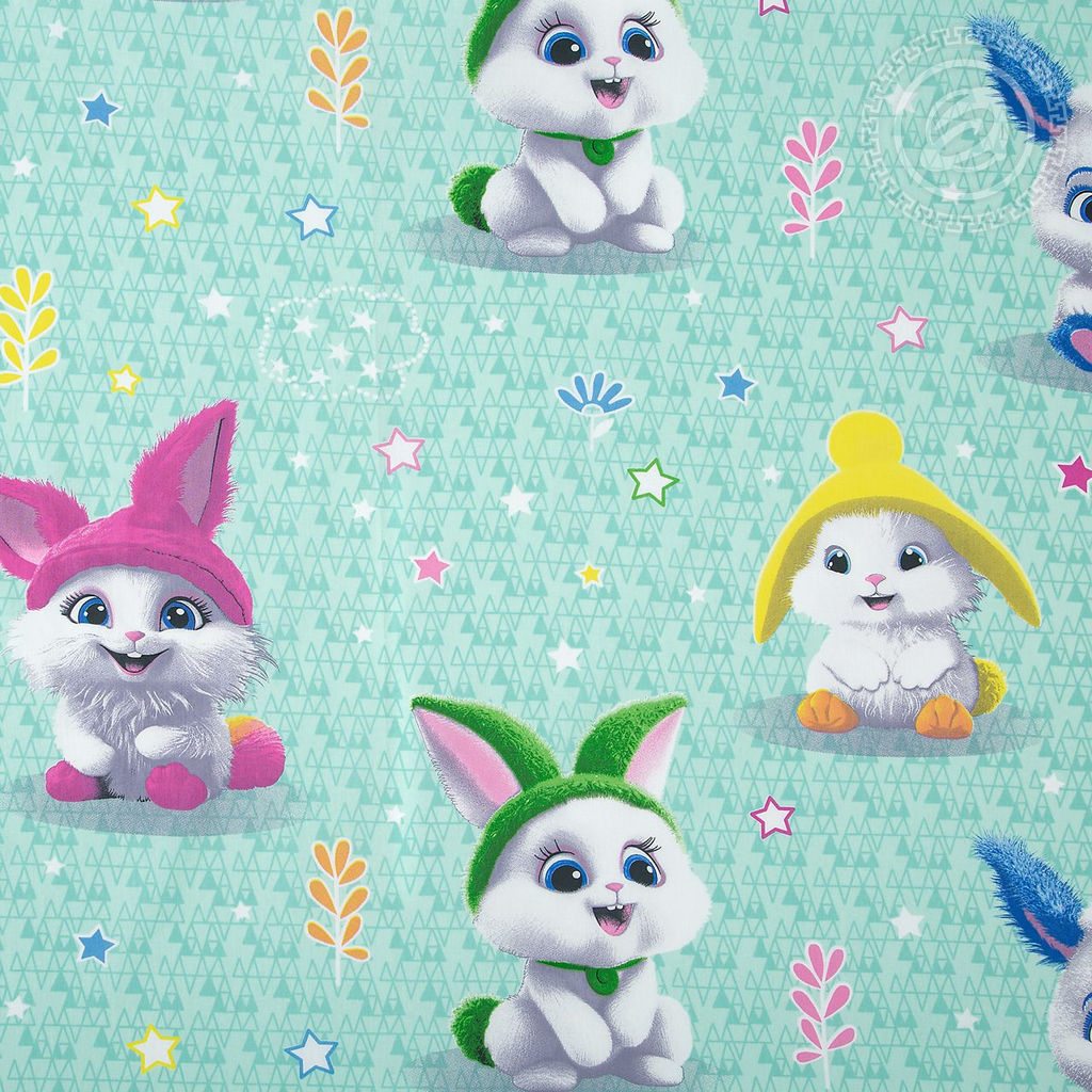 Милаш Детский/Пододеяльник: 1 шт. - 147*112; Простыня: 1 шт. - 150*110; Наволочка: 1 шт. - 40*60; Поплин ясельный