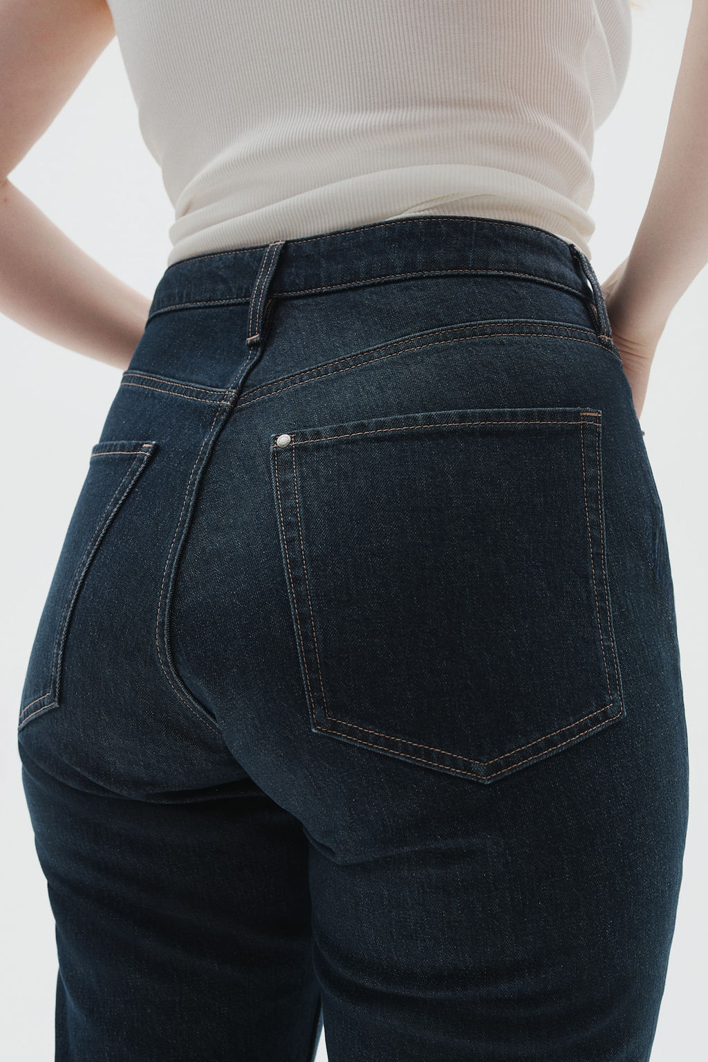 Curvy Fit Slim High Jeans - H&m фото 4