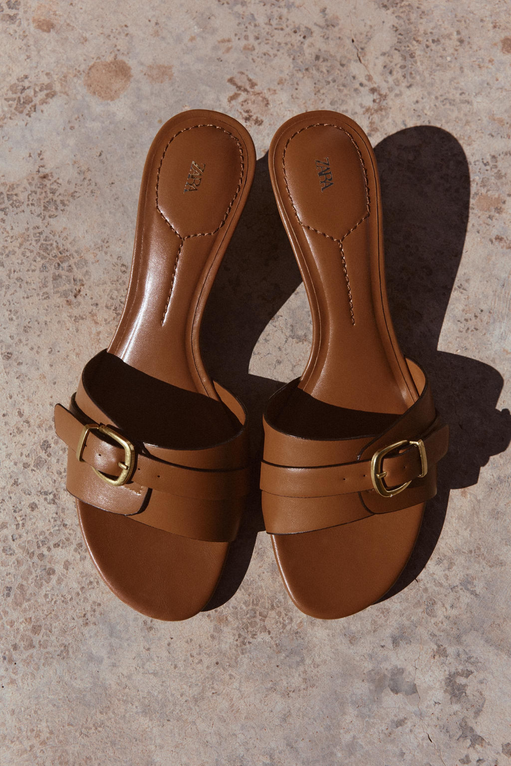 BUCKLED HEELED SANDALS - Zara фото 8