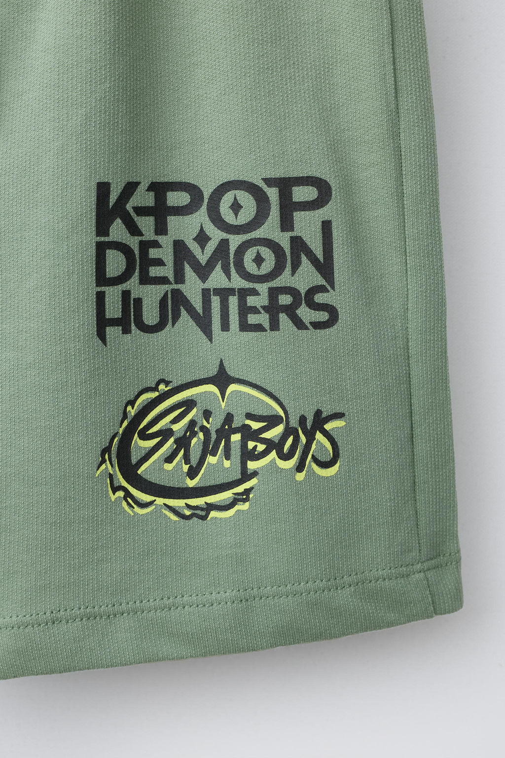 6-14 A?OS/ PIJAMA SAJA BOYS KPOP DEMON HUNTERS NETFLIX  / Verde - Zara фото 8