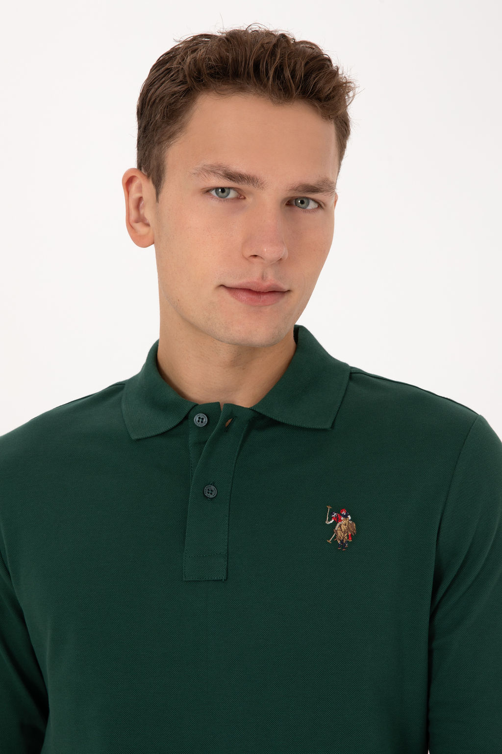 Erkek Koyu Ye_il Basic Sweatshirt Sepette S_rpriz _ndirim - U.s. polo assn фото 9