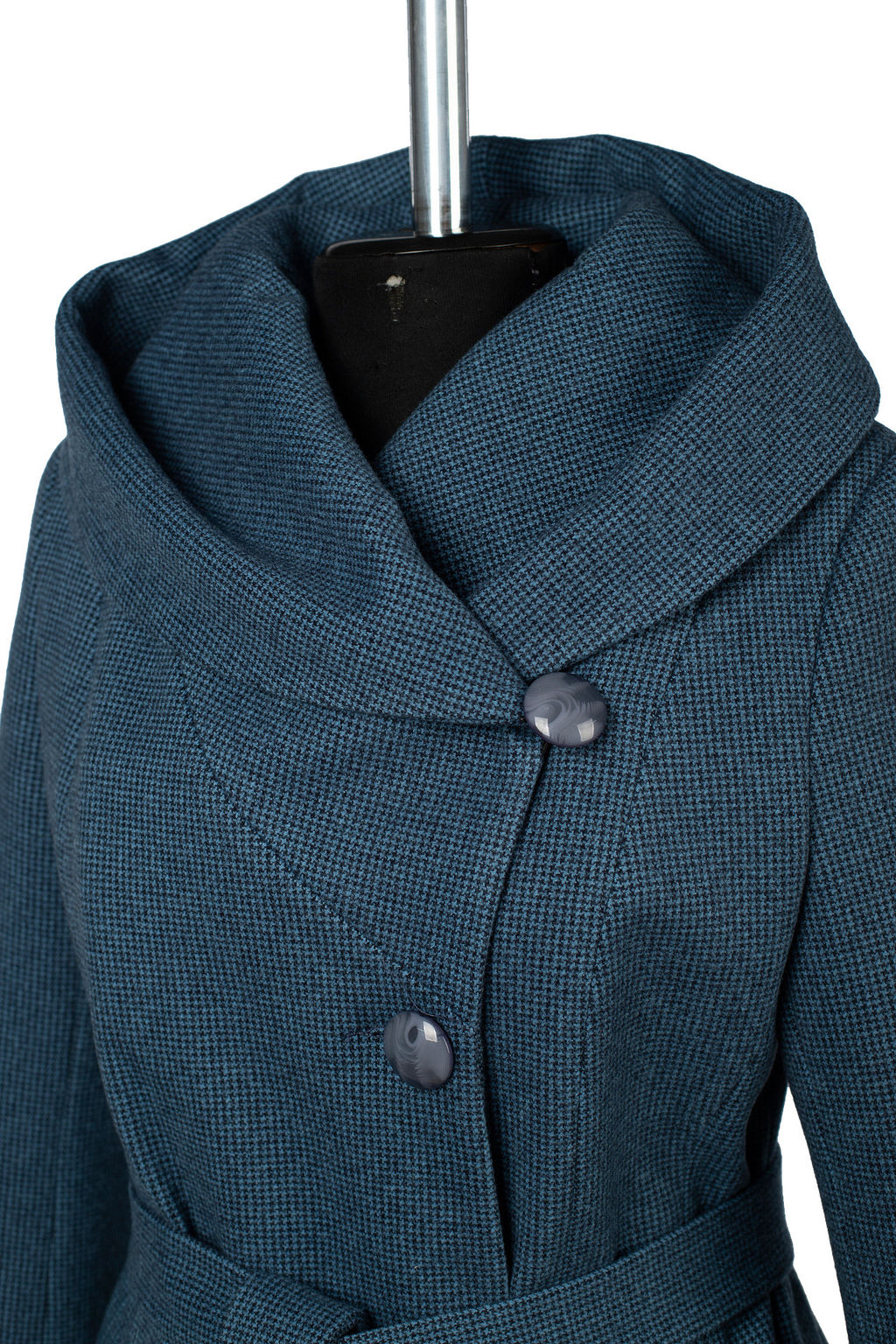 Пальто женское демисезонное (пояс) - El podio фото 11