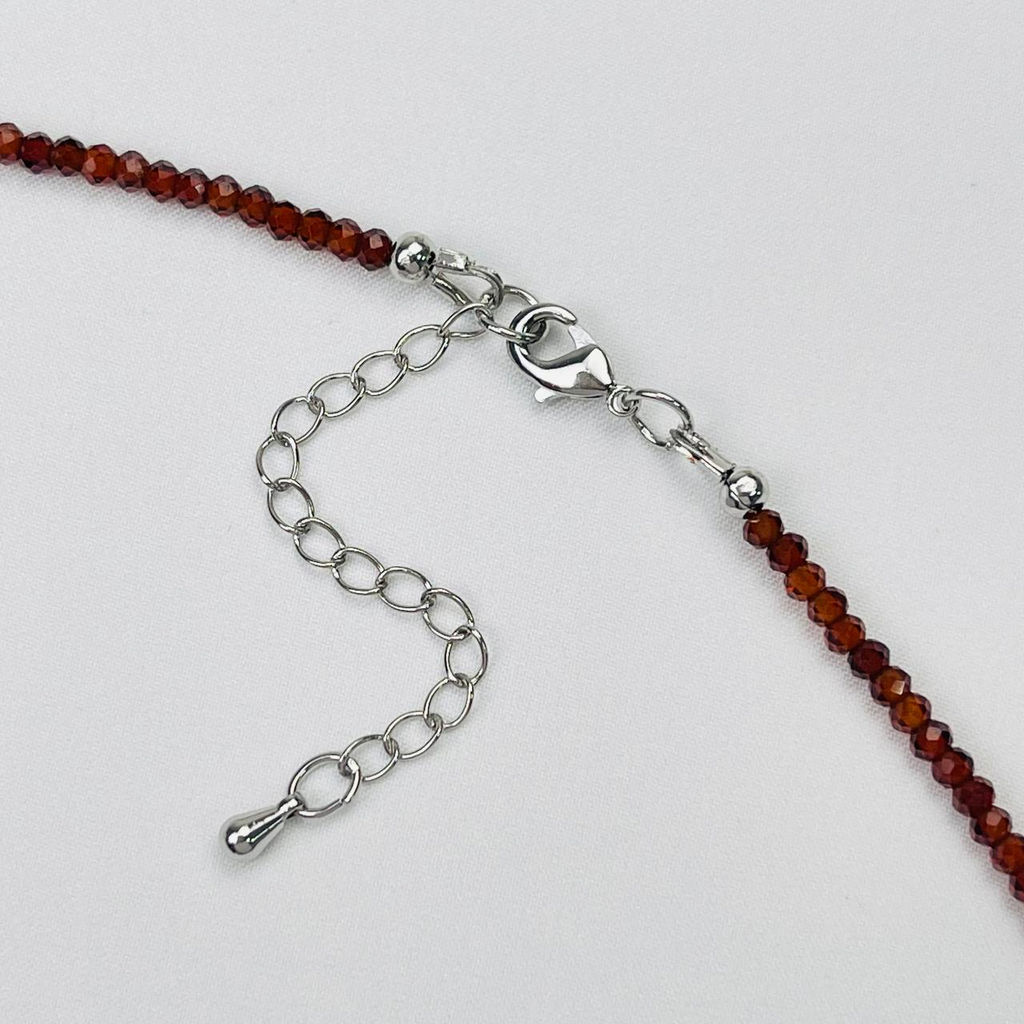 Чокер из Граната "Спессартин"