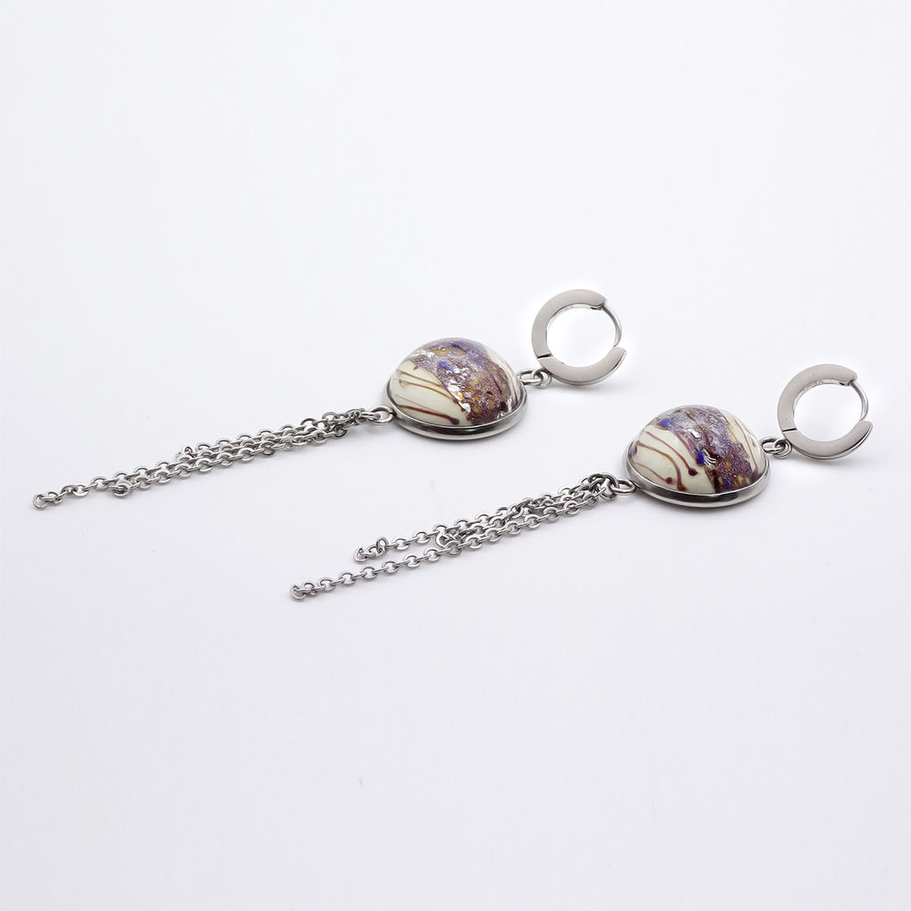 Серьги из муранского стекла - Vloes фото 2