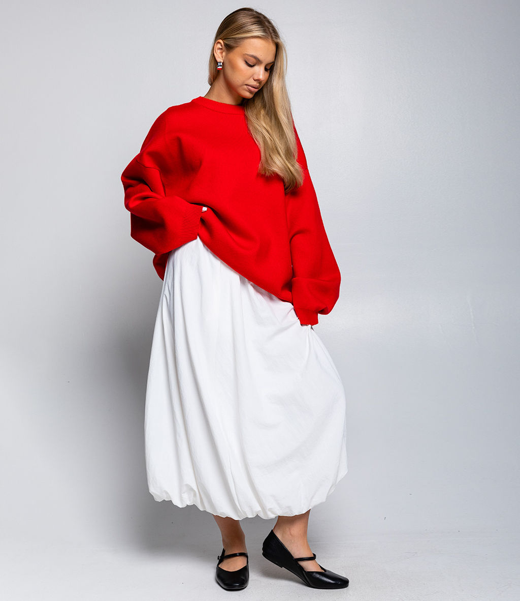 Джемпер #КТ112 (6), красный