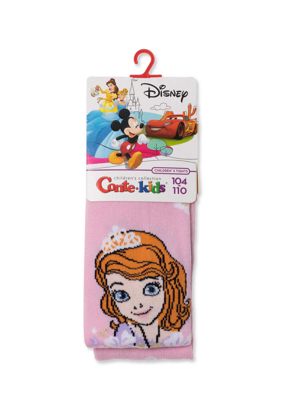 Цена за 2 шт. Колготки детские Conte-kids Disney Принцессы св.розовый - Conte elegant фото 2