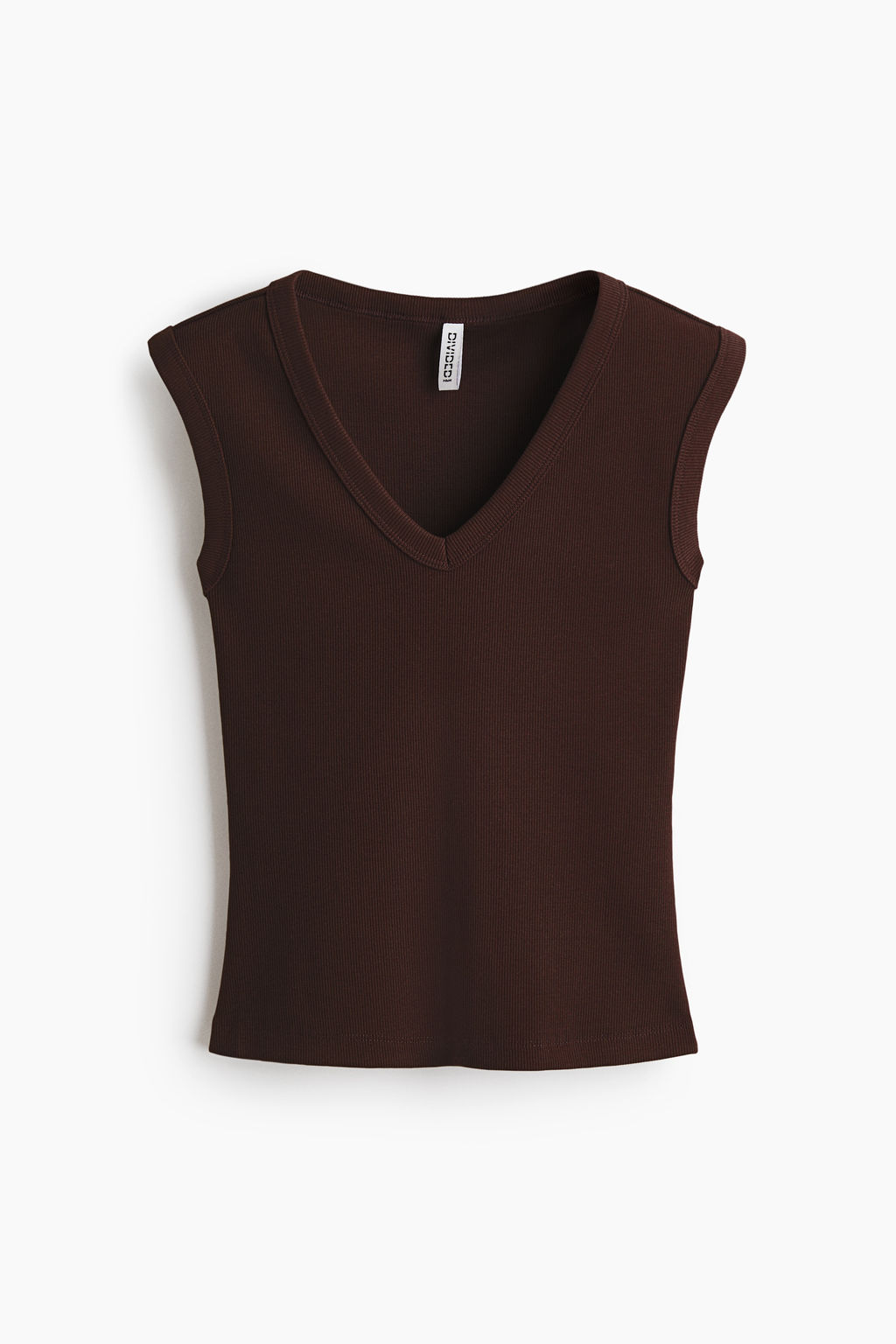 Top de canal? con escote en V - H&m фото 2