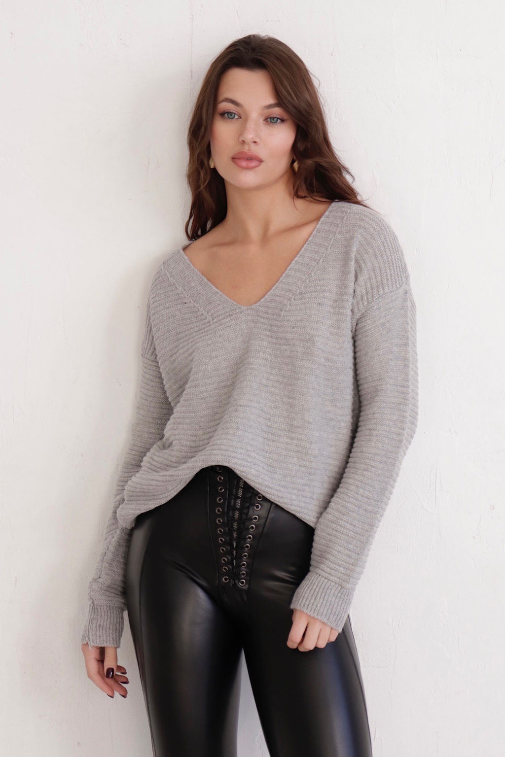 10809 Пуловер серый - Martichelli фото 7