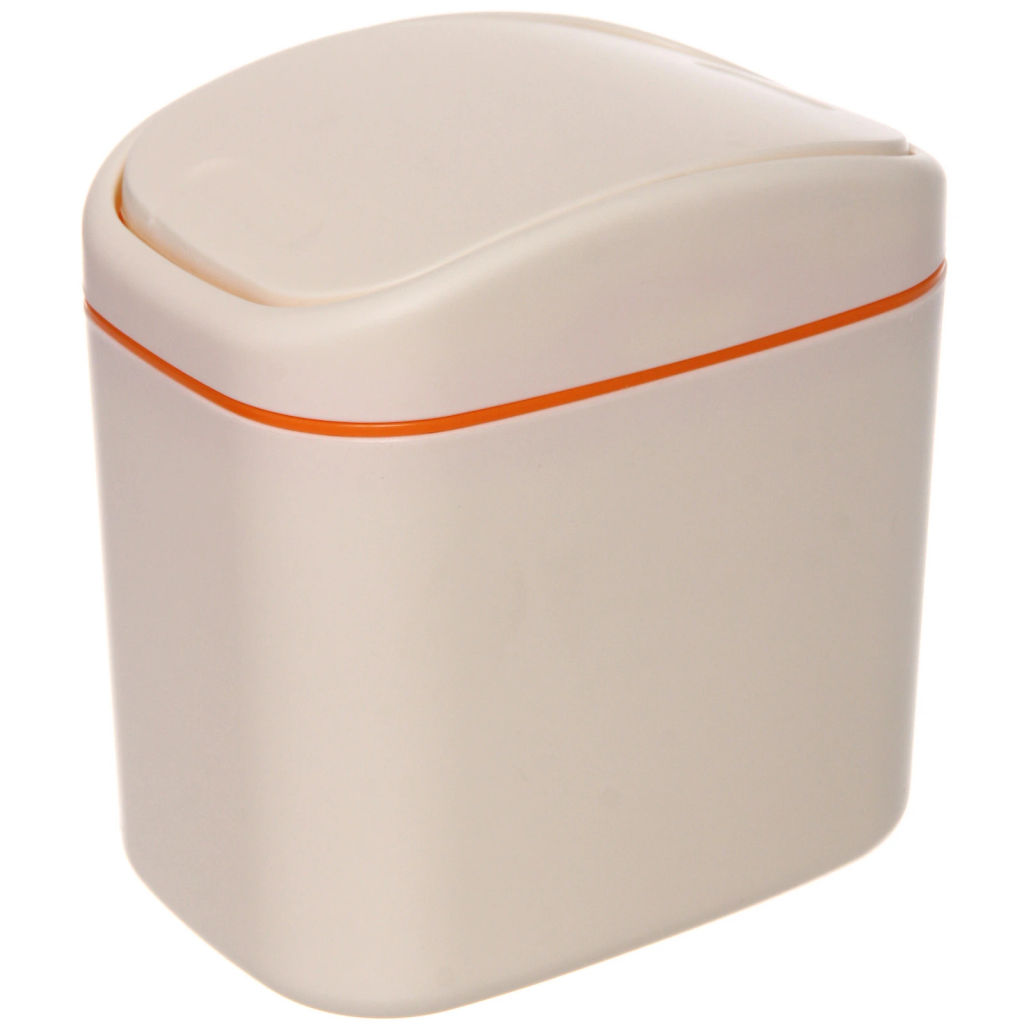 Контейнер для мусора "Vogue"1,5л бежевый