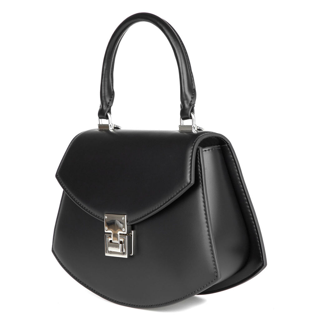 3470 black, Женская кожаная сумка, Barcelo Biagi