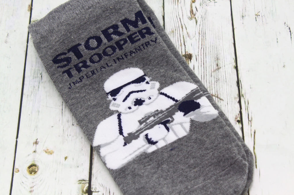 Короткие носки р.37-44 Star Wars Клон Серые - Krumpy фото 4
