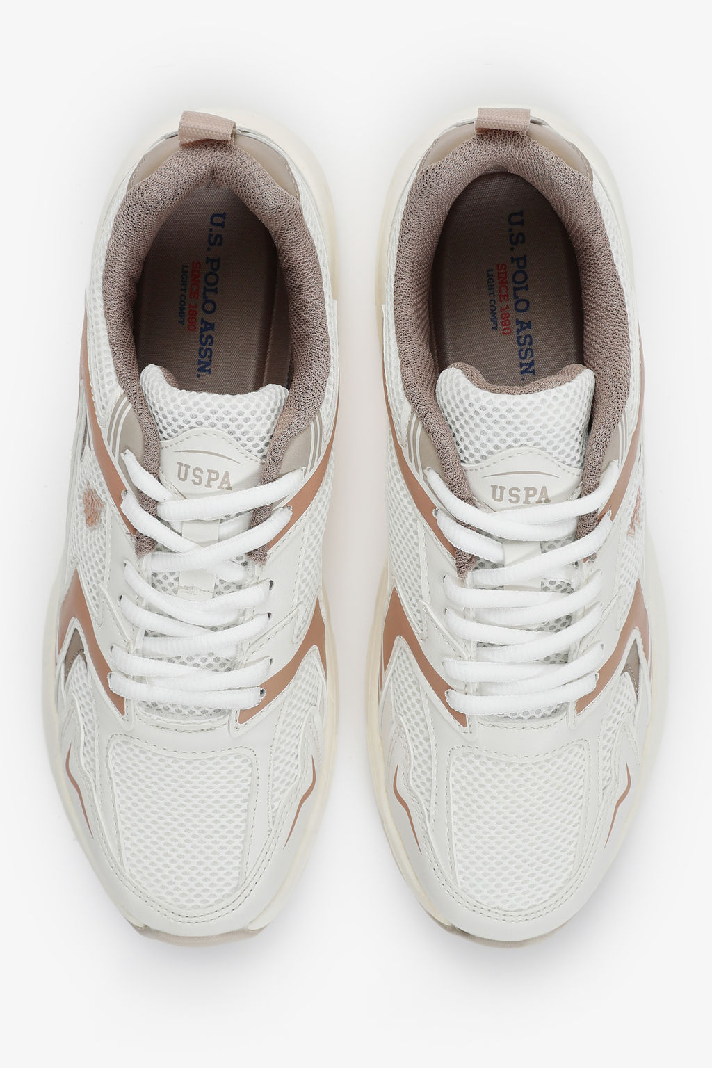 Kad_n Krem Spor Ayakkab_ - U.s. polo assn фото 6