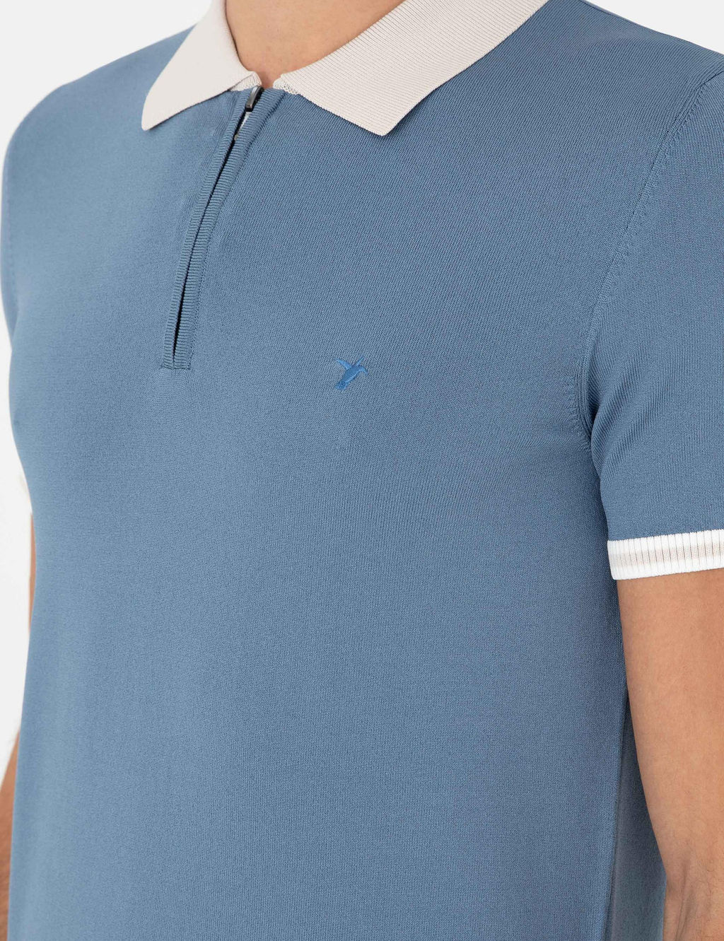 Синий зауженный свитер - Cacharel фото 7