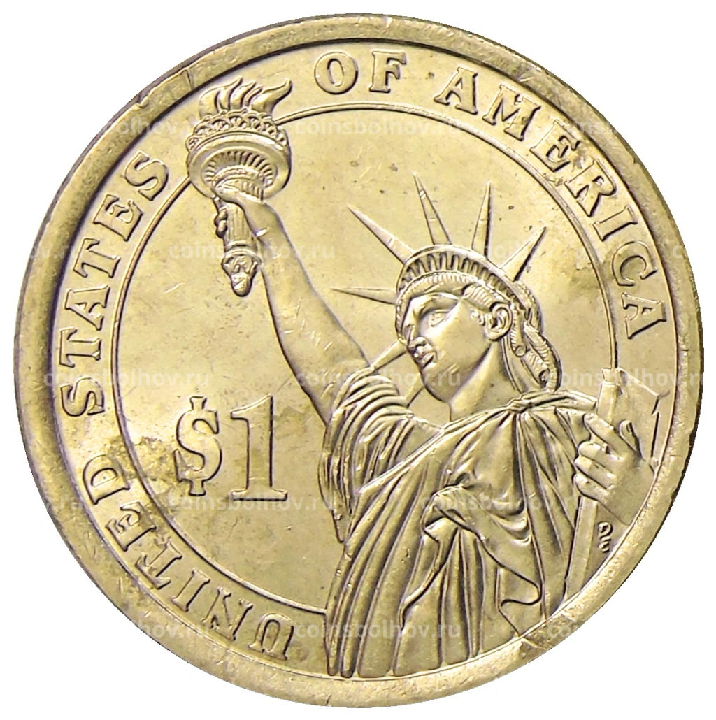 1 доллар 2015 года P Линдон Джонсон 36-й президент США