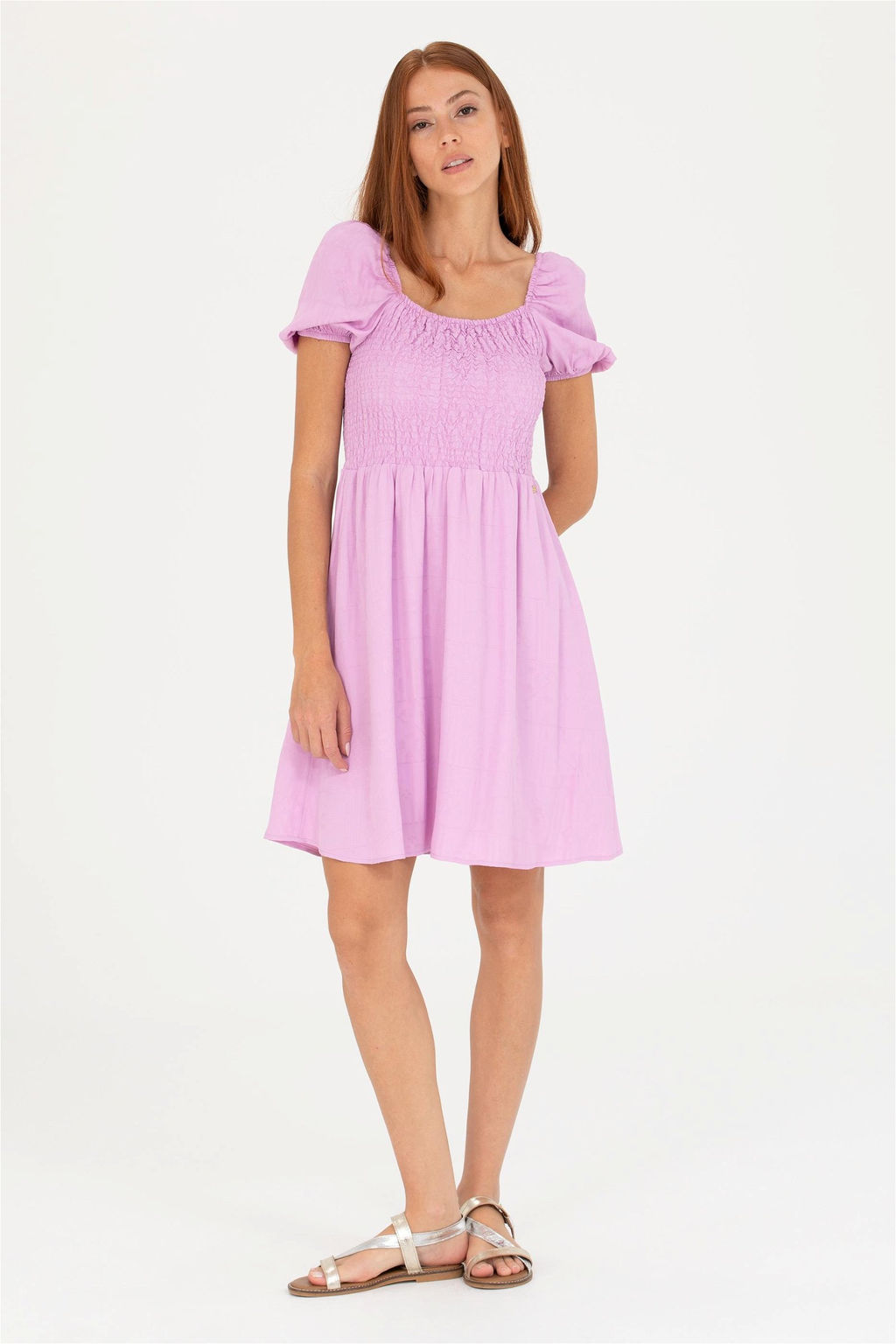 U. S. Polo Assn Женское тканое платье с магнолией - U.s. polo assn фото 10