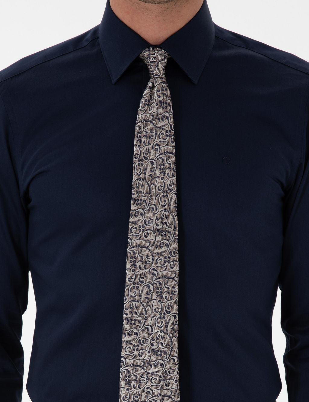 Lacivert Slim Fit Pamuklu Klasik G_mlek - Cacharel фото 6