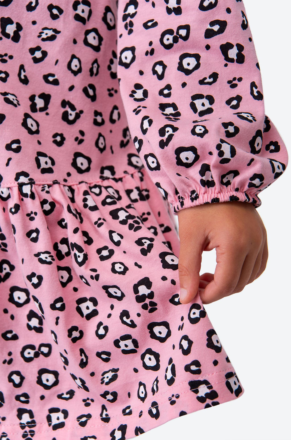 Хлопковое платье для девочки Happyfox