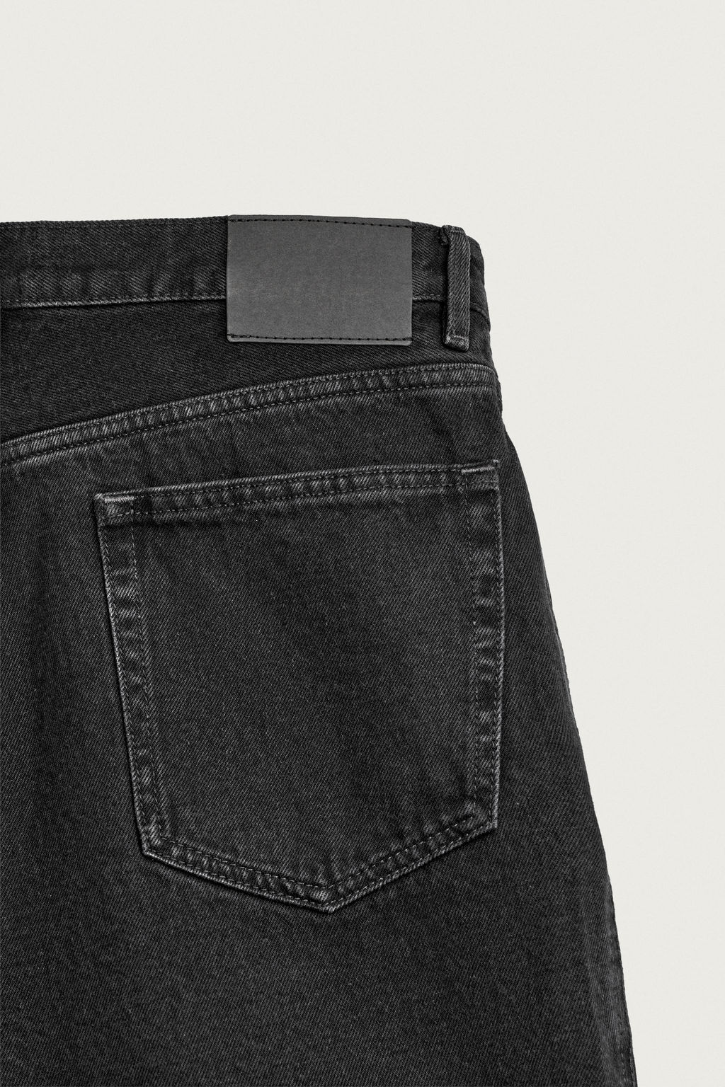 BERMUDA DENIM STRAIGHT FIT / Negro - Zara фото 9