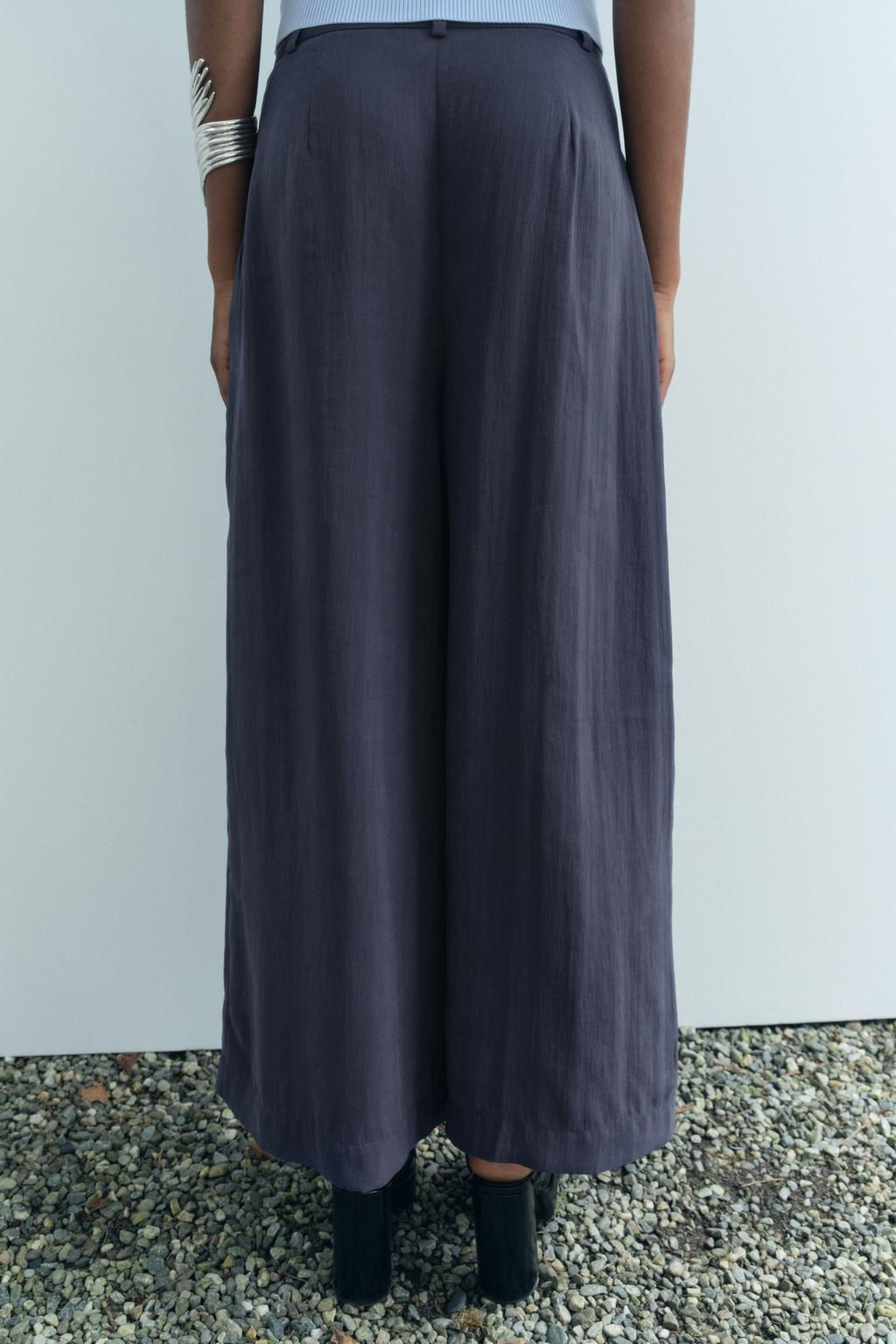 ZW COLLECTION DARTED TROUSERS - Zara фото 8