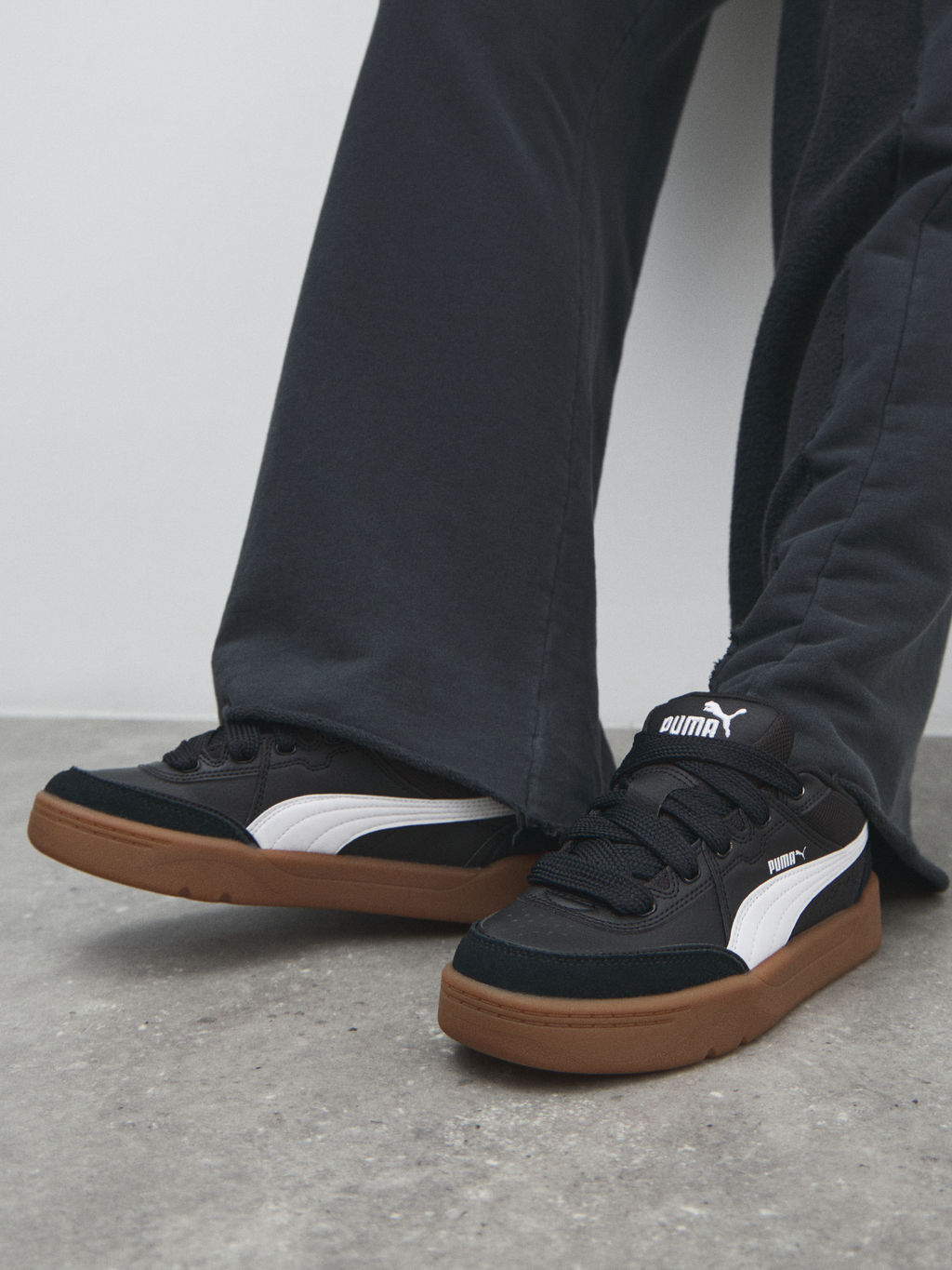 Детские кеды PUMA Park Lifestyle SK8 Jr Артикул 4588645, черный