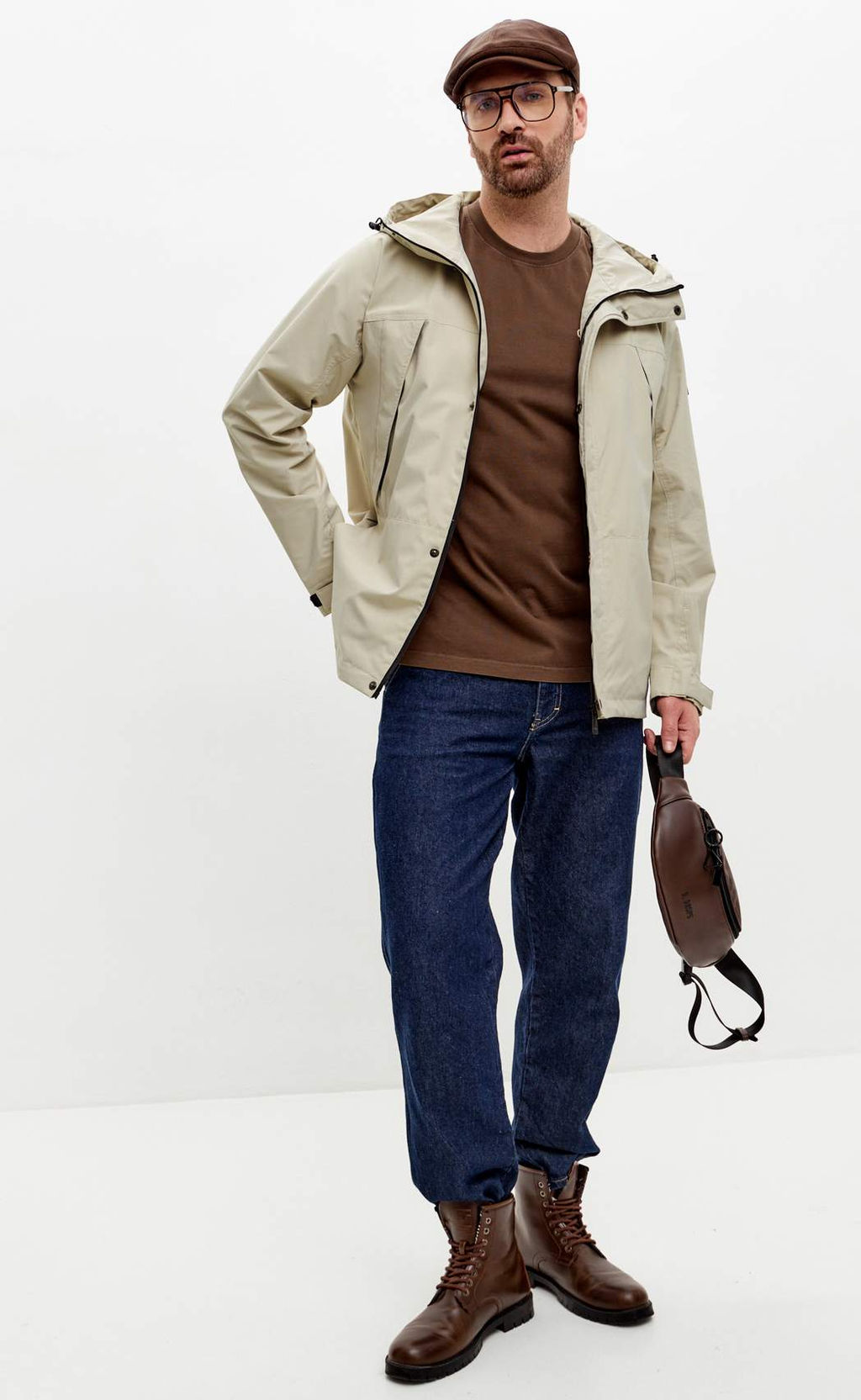 Ветровка F611-1351 beige - Fine joyce фото 3