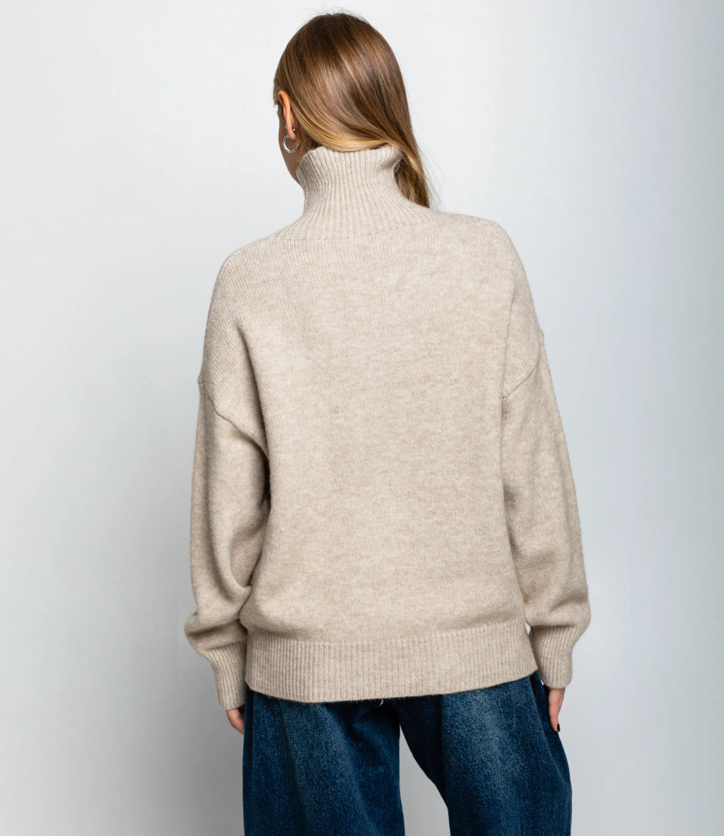Свитер #КТ2587 (1), бежевый - Dommod фото 3