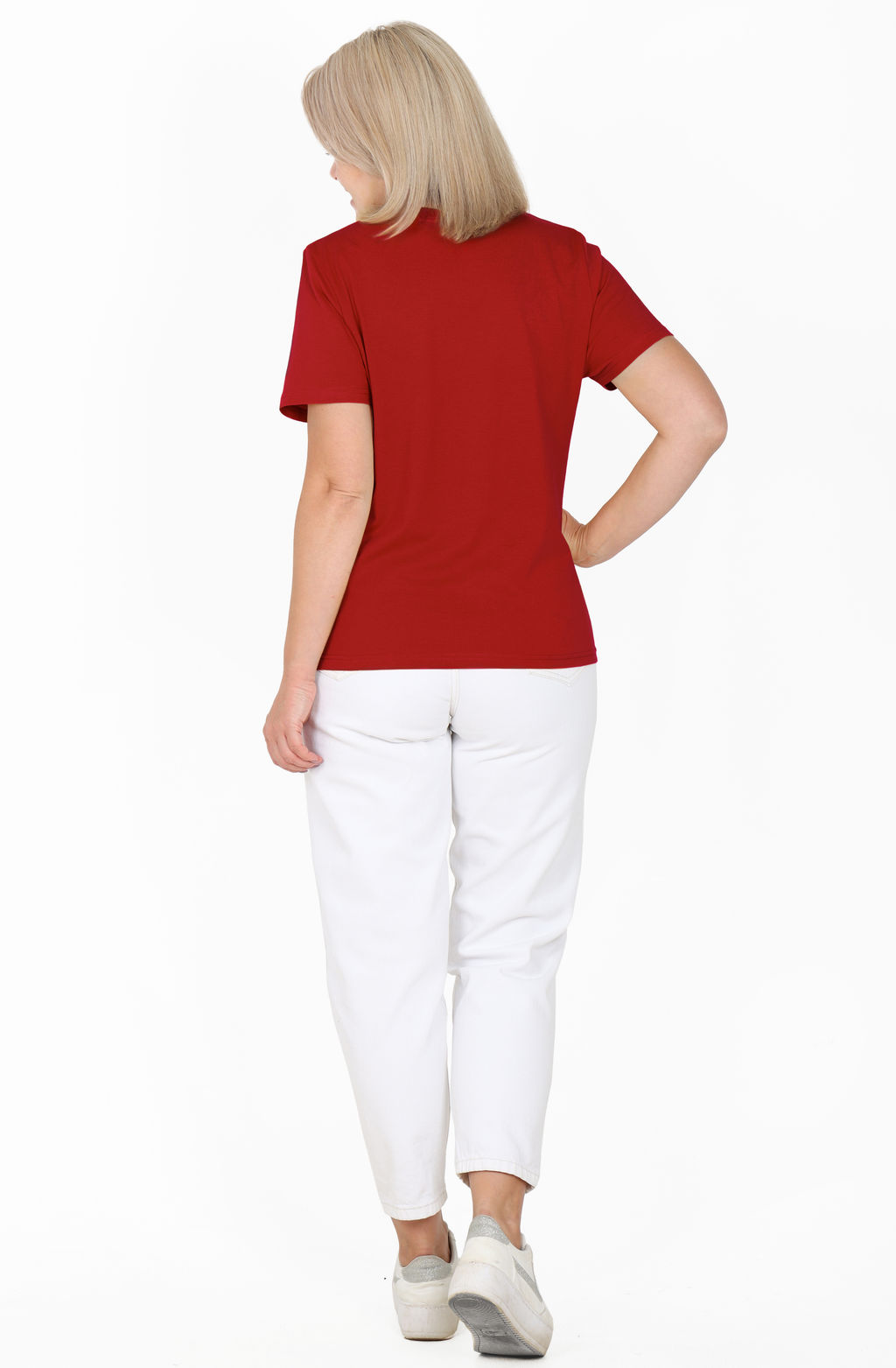 Футболка Луна Ф-92Г (42-56) кулирка - Лотос фото 2