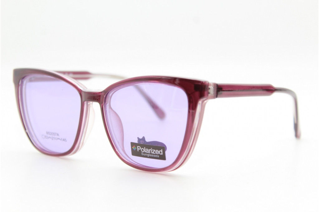 Оправа Bosiyan 2057 53-21-145 C2 с насадкой Polarized
