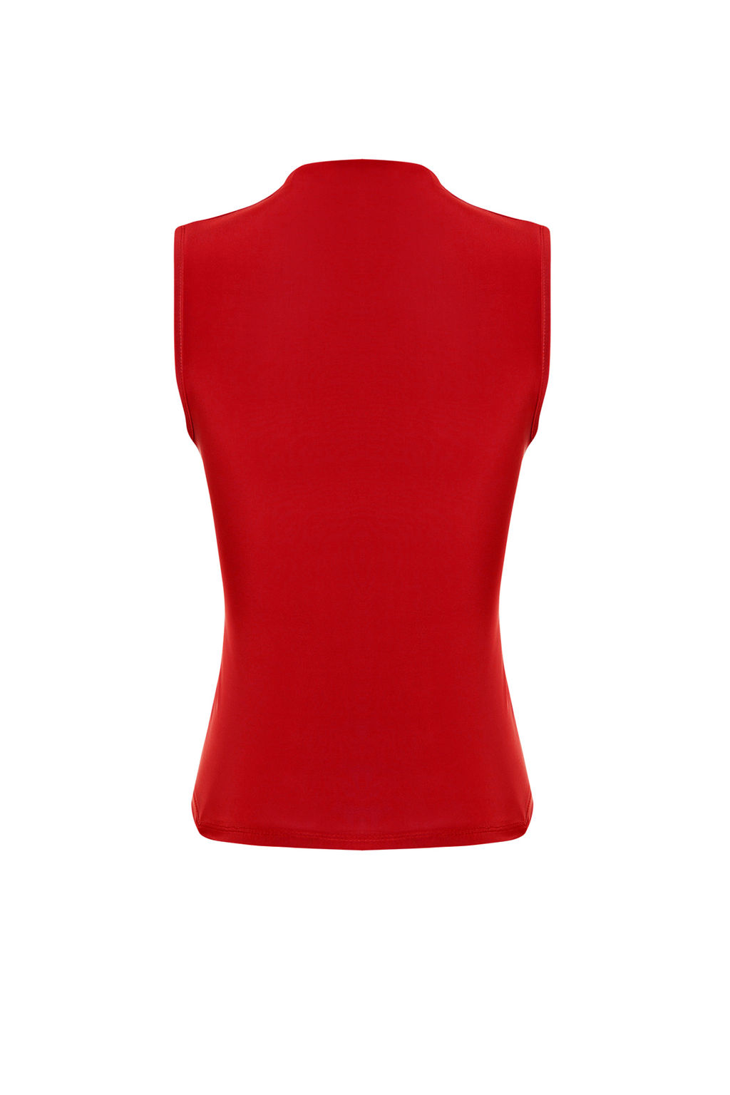 K?rm?z? S?f?r Kol Buzgulu Vucuda Oturan Esnek Orme Bluz TWOSS24BZ00486