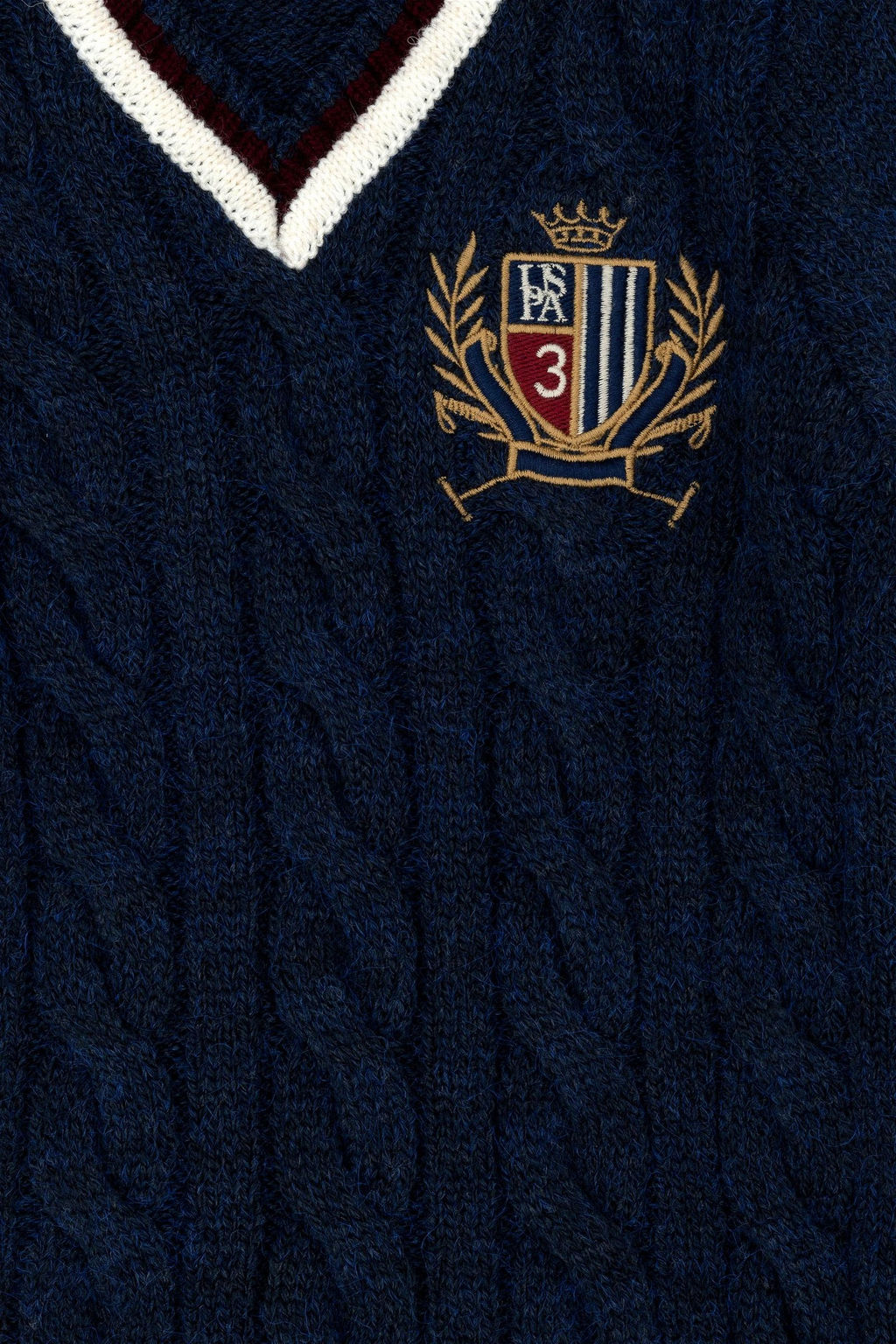 U. S. Polo Assn / Темно-синий свитер с v-образным вырезом для мальчика - U.s. polo assn фото 6