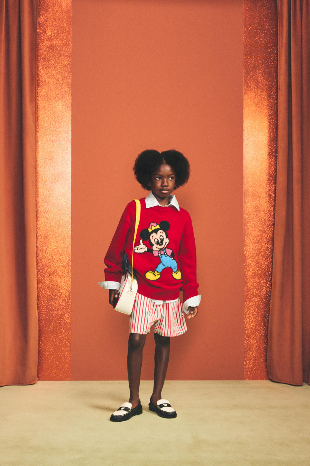 STRIPED POPLIN BOXERS HARRY LAMBERT FOR ZARA X DISNEY  фото 5
