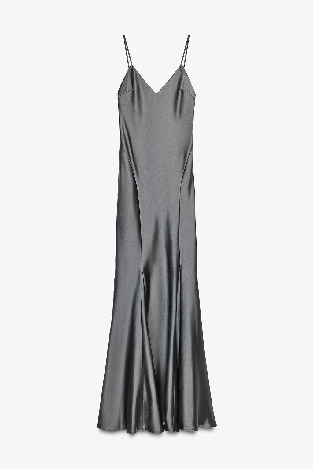 LONG SATIN DRESS - Zara фото 5