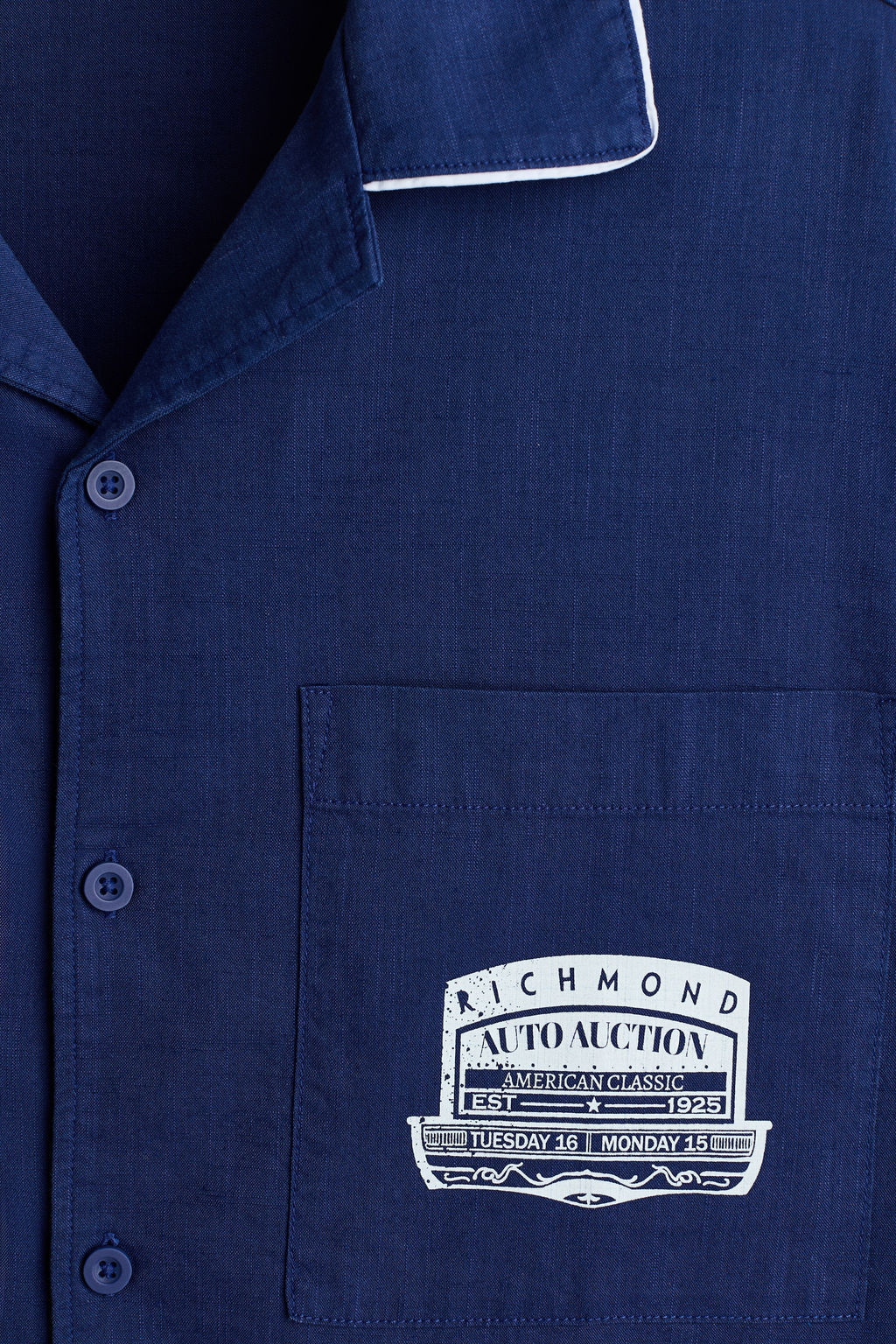 Camisa estampada Relaxed Fit - H&m фото 6
