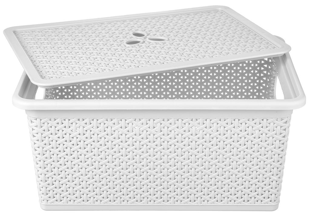 Корзина универсальная Wenge 20 л с крышкой, арт. 2213060