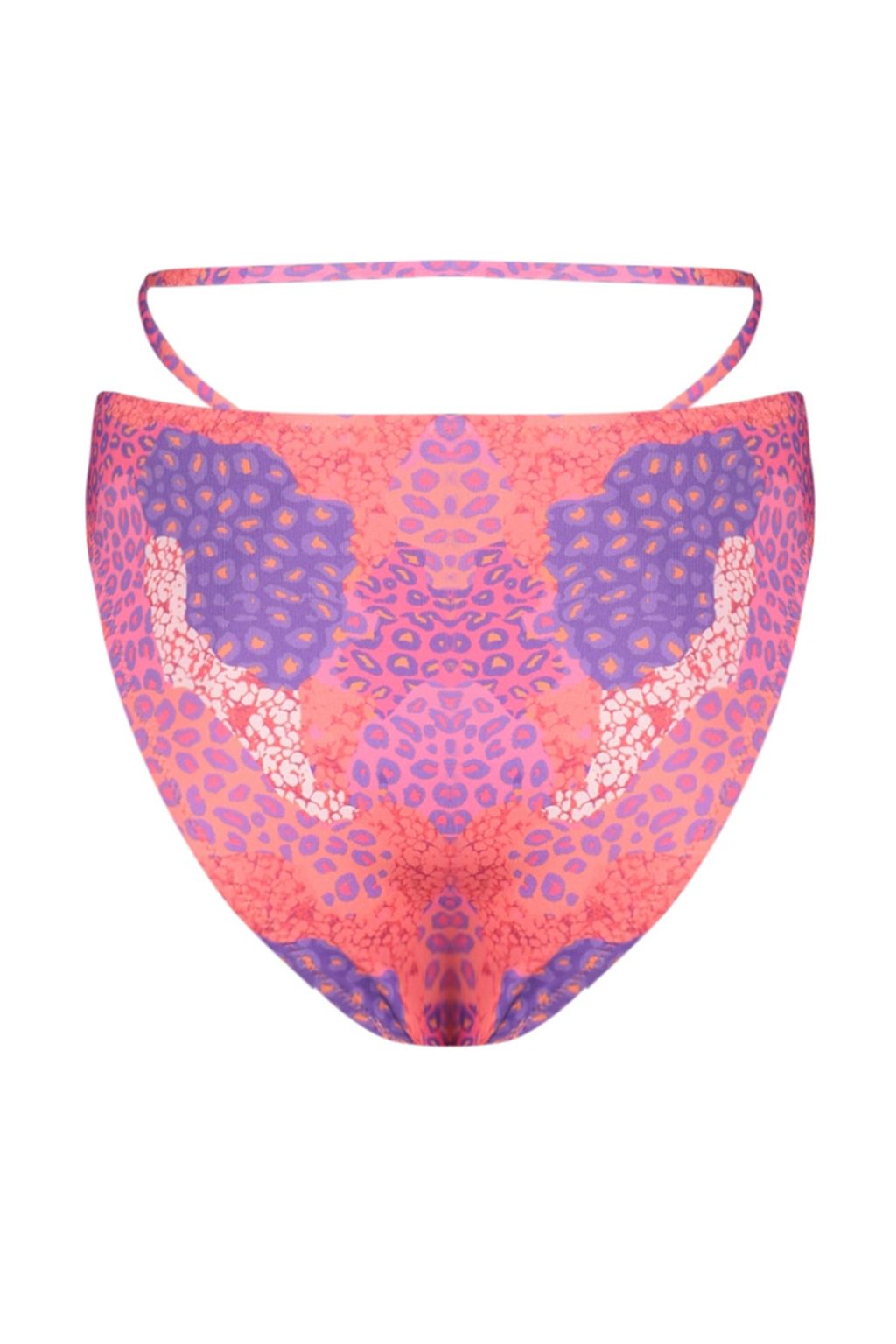 TRENDYOLMILLA Cini Desenli Biyeli High Leg Bikini Alt? TBESS23BA00291 фото 8