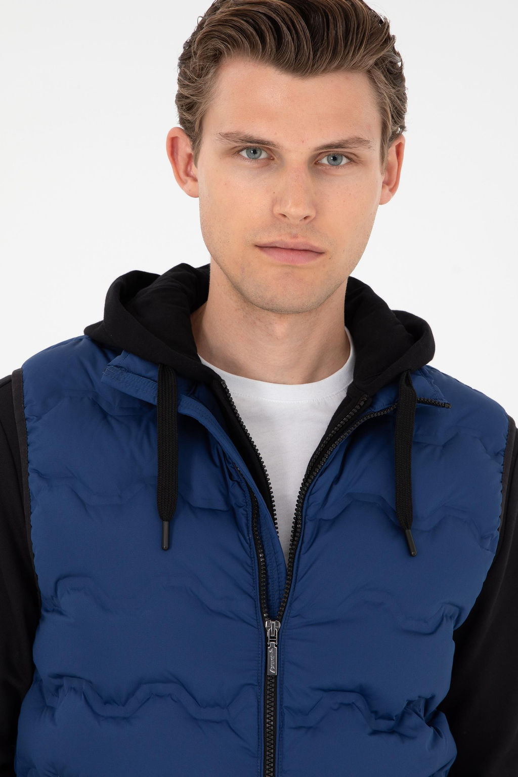 Мужской жилет цвета индиго - U.s. polo assn фото 2