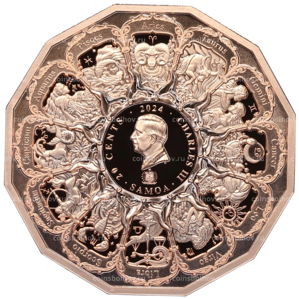 20 центов 2024 года Самоа Архангел Иофиил