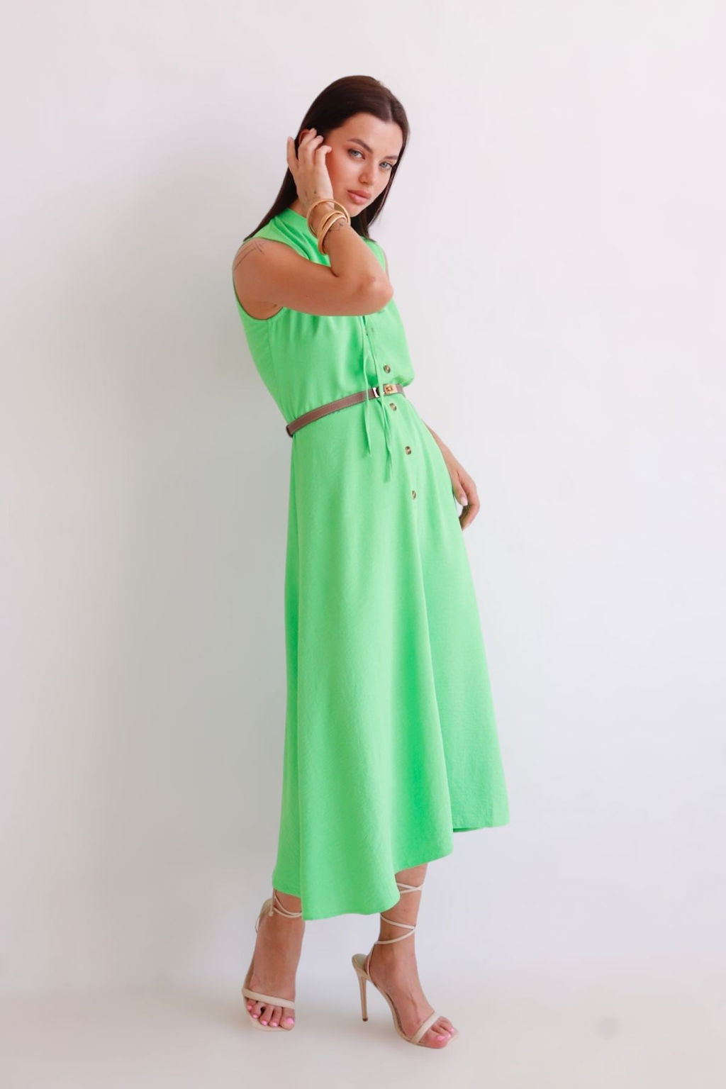 Платье, как из к/ф Красотка, салатовое - Martichelli фото 13