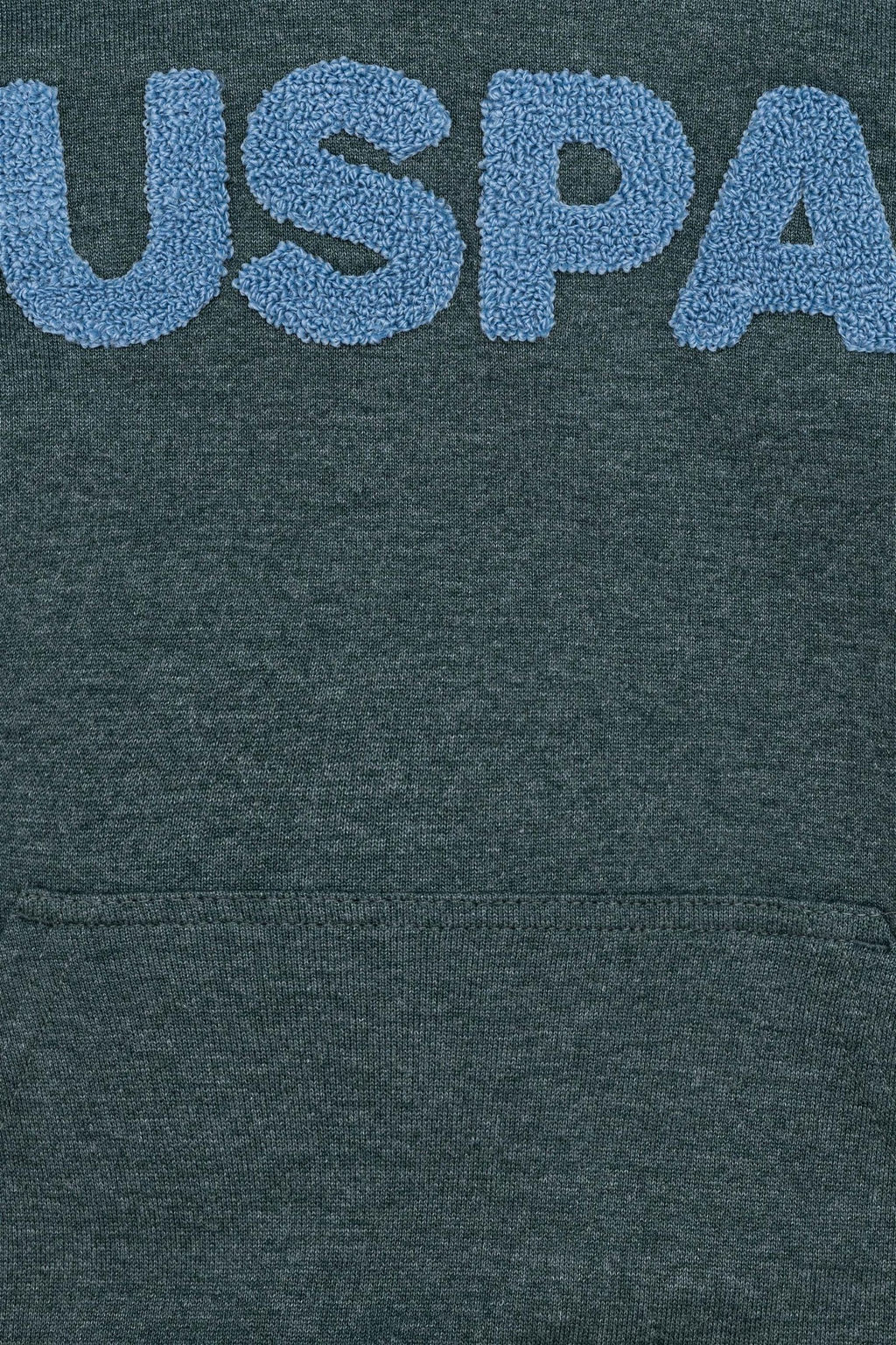 Зеленый базовый свитшот для мальчика Неожиданная скидка в корзине - U.s. polo assn фото 3