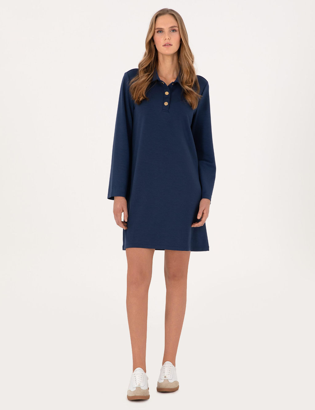 Lacivert Regular Fit _rme Elbise