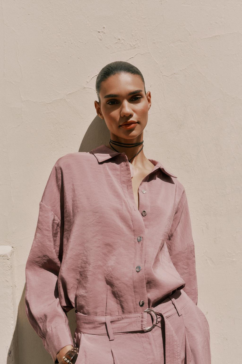 SOFT FLOWING SHIRT - Zara фото 2