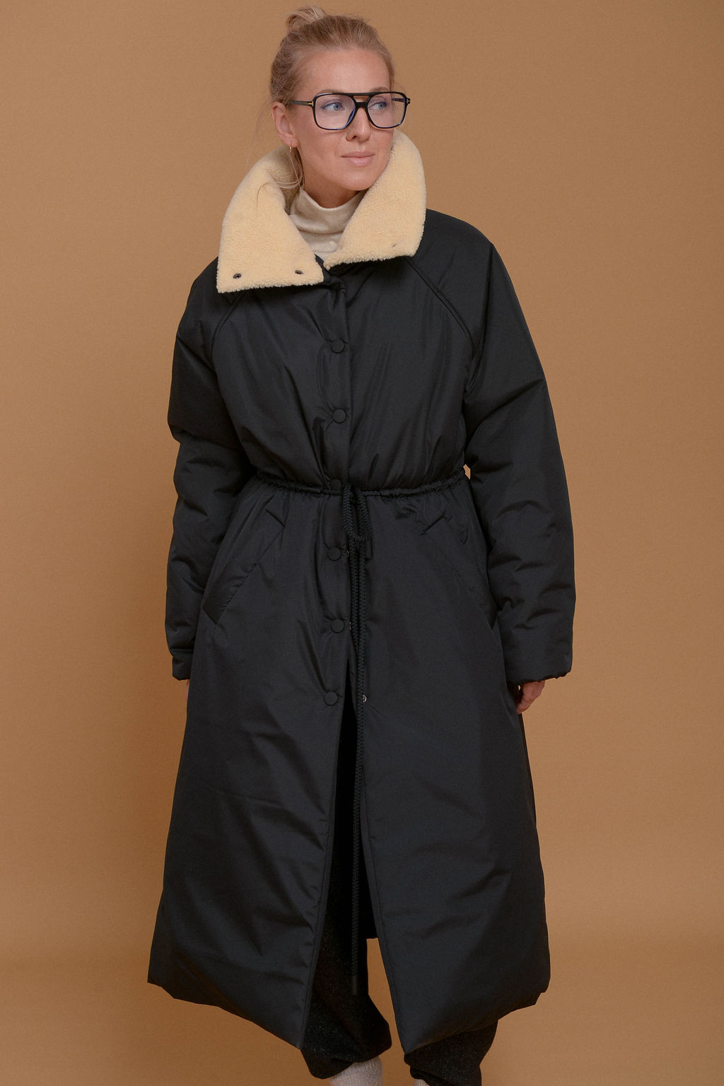 Утепленное пальто - N.u.d.e фото 15